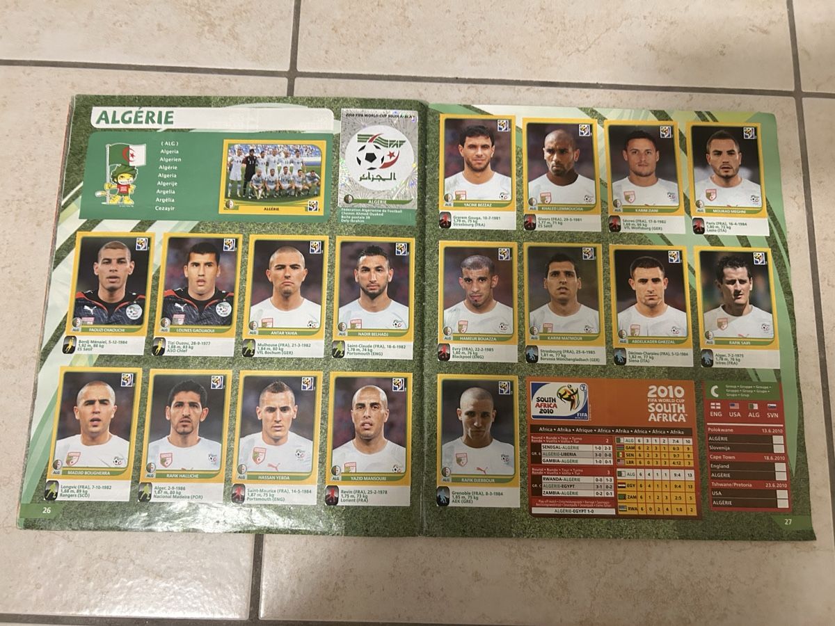 Panini Album: Panini Album Wm 2010 – Usato da Binningen venduto da Flagello 9