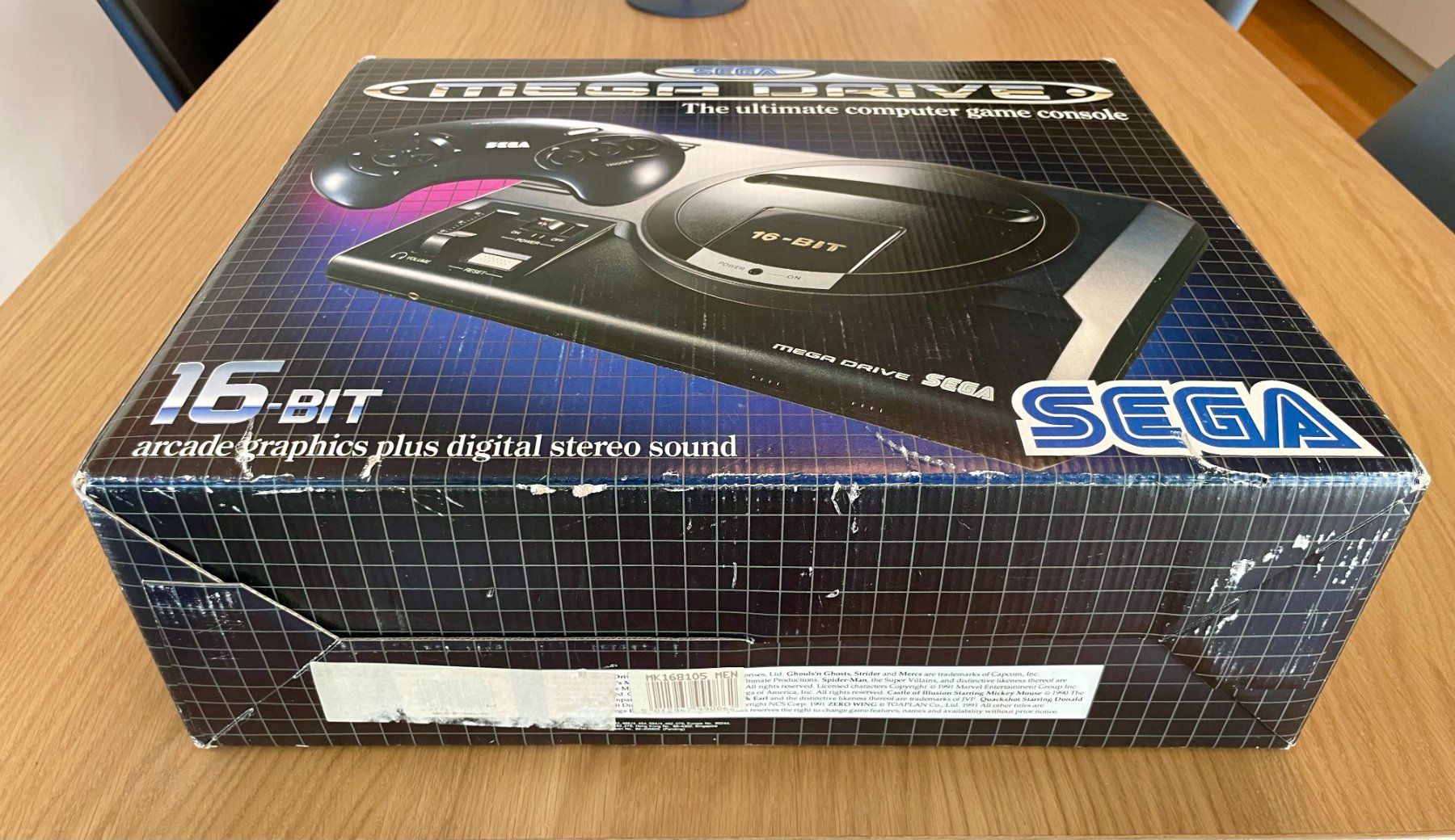 Sega Console: Sega Mega Drive 1 PAL console boxed complete CiB OVP konsole – Usato da Zürich venduto da molcomics 5