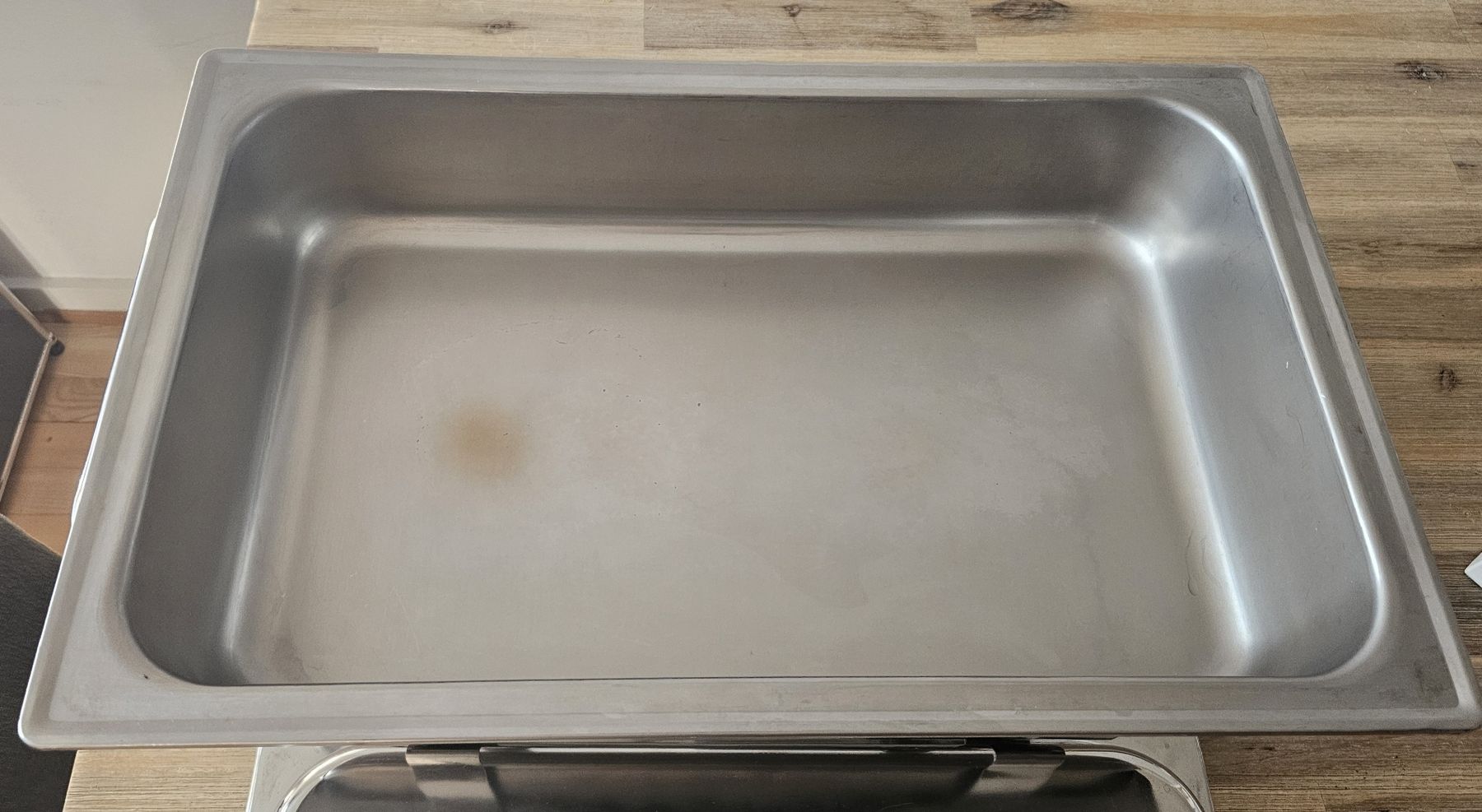 Elettrodomestici da cucina: Edelstahl Chafing Dish / Speisewärmer / Bainmarie – Usato da Basel venduto da Allerlei-Basel 1
