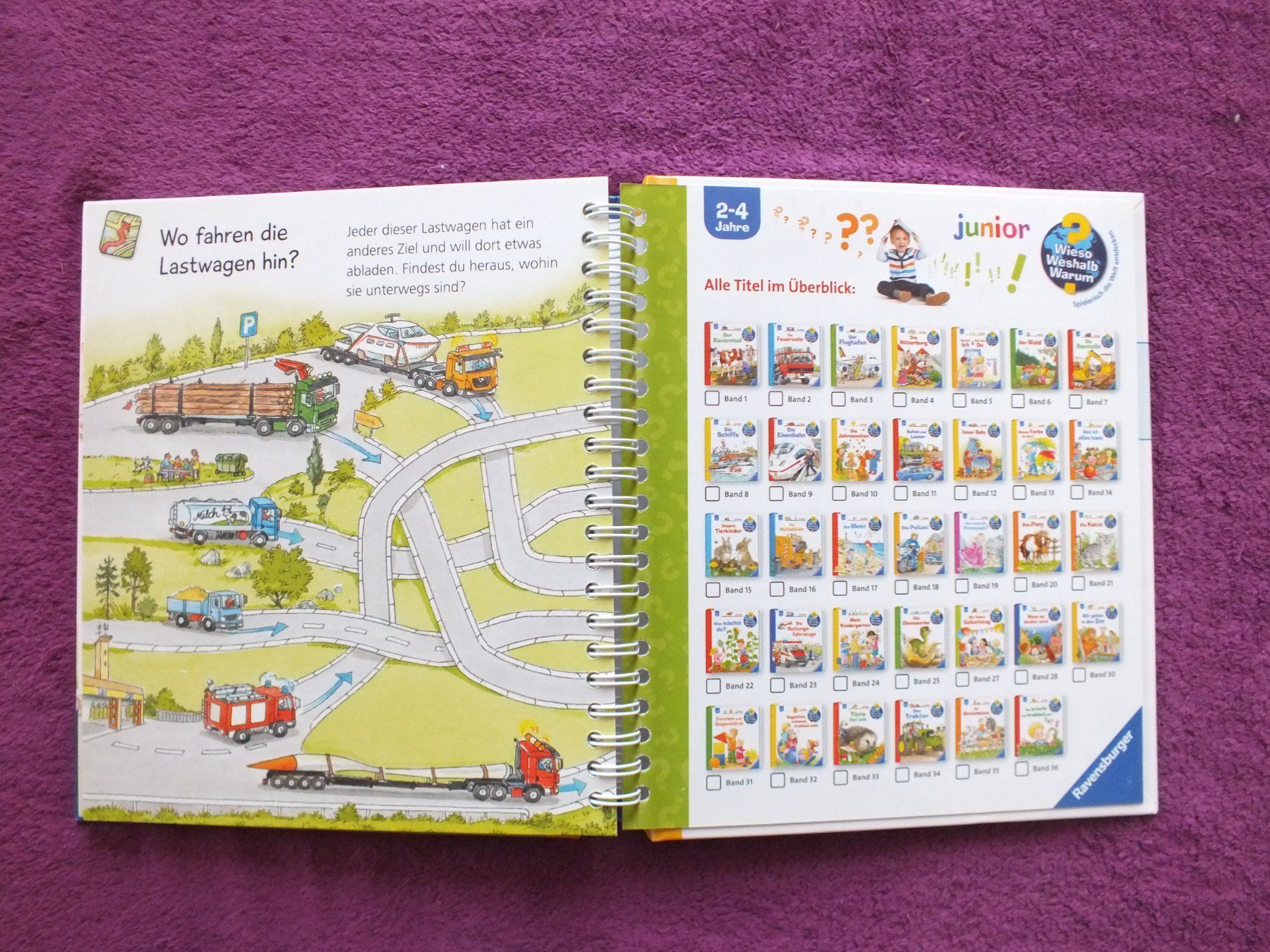 Libri: Wieso Weshalb Warum Junior - Der Lastwagen – Usato da Müllheim Dorf venduto da Seeeule01 8