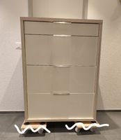 Kommode weiss/Holzoptik
