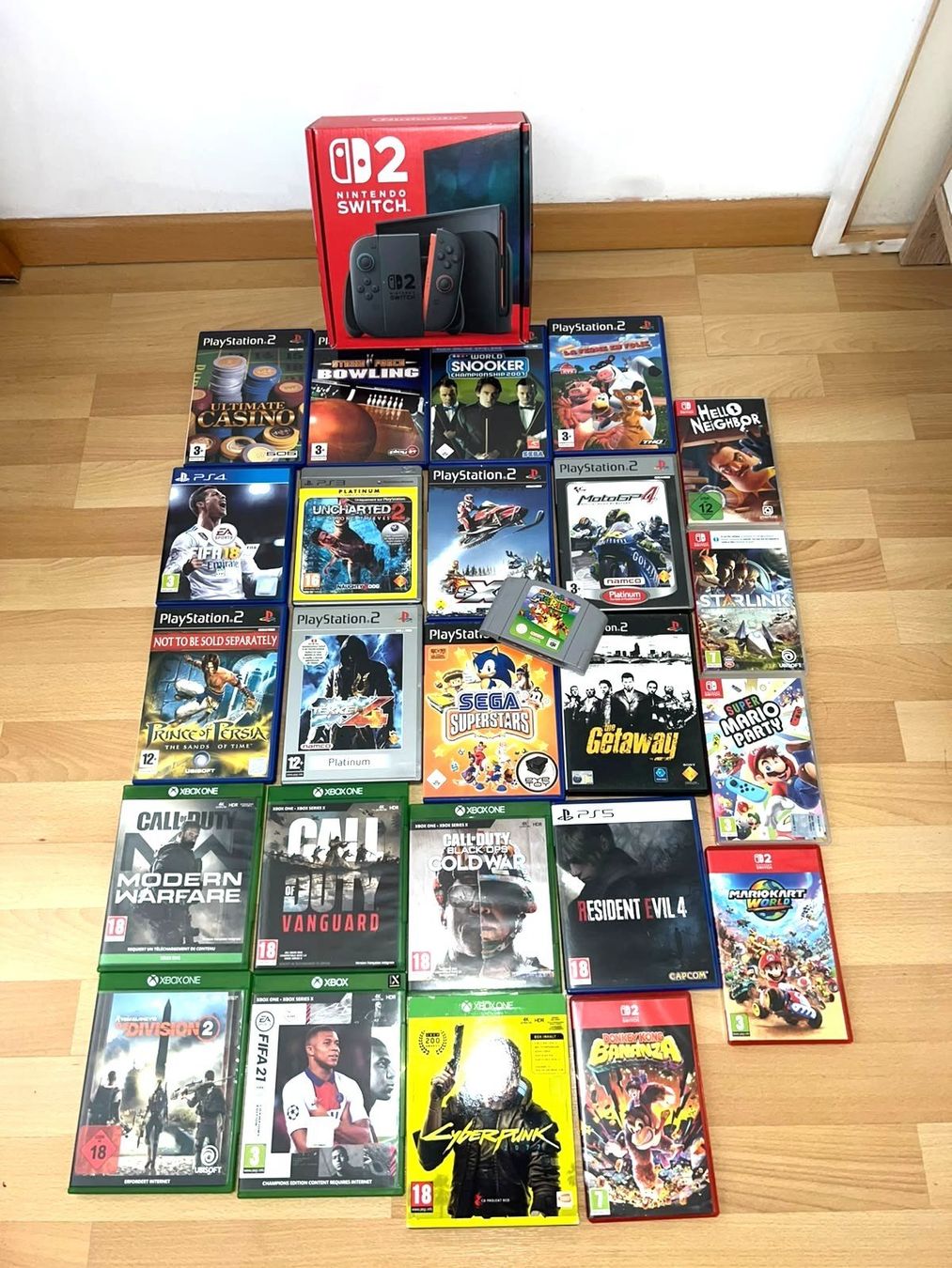 Jeux: Lot switch 2 ps2 Xbox N64 – D'occasion à Martigny par Piepie77zoo