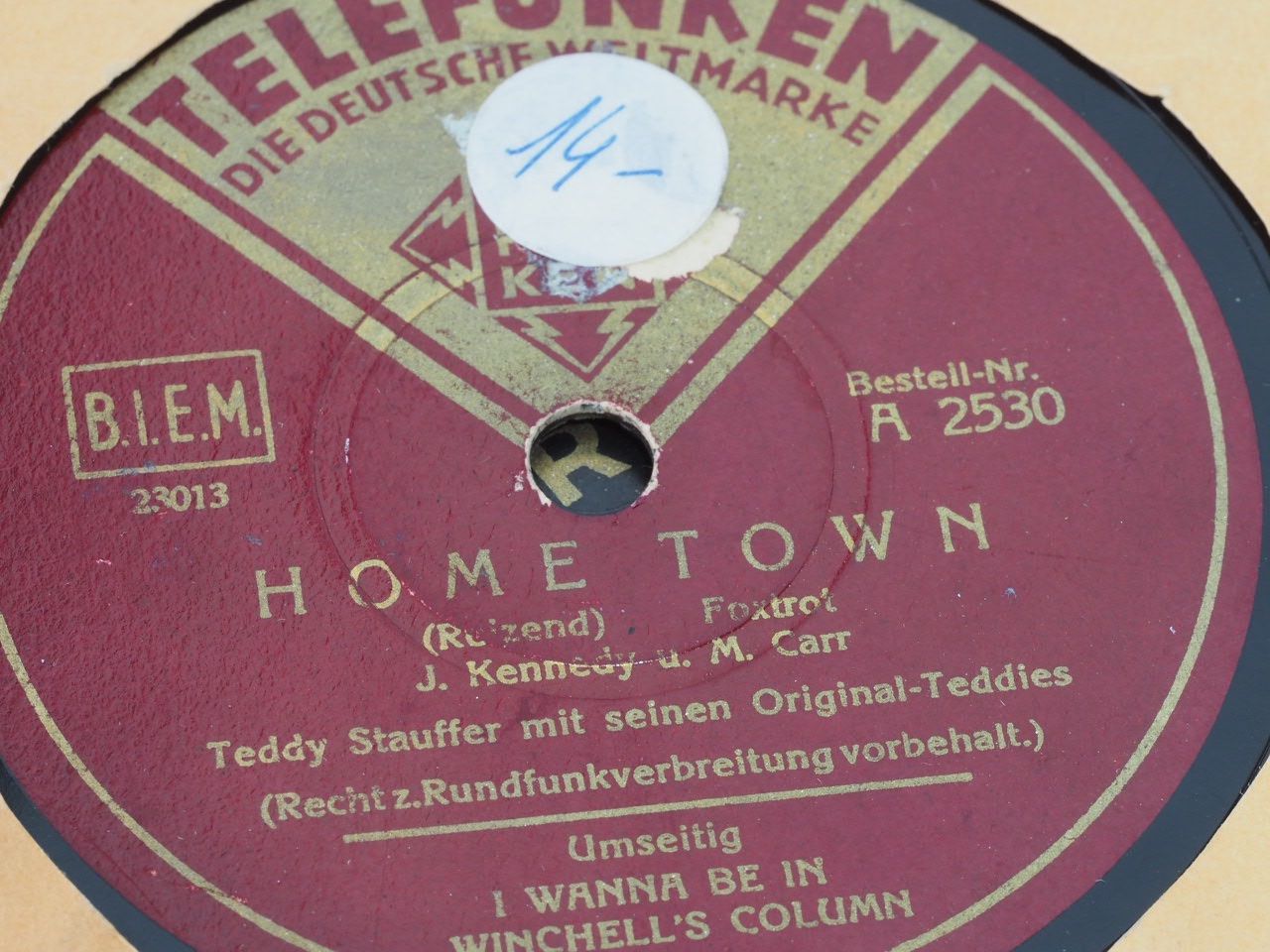 Vinyles: DISQUES 78 TOURS – D'occasion à Lausanne par Leag 2