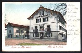 Mariastein, Ansicht vom Hotel de la Post