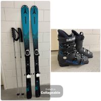 Atomic Ski 140cm / Skistöcke 110cm / Skischuhe 41/42