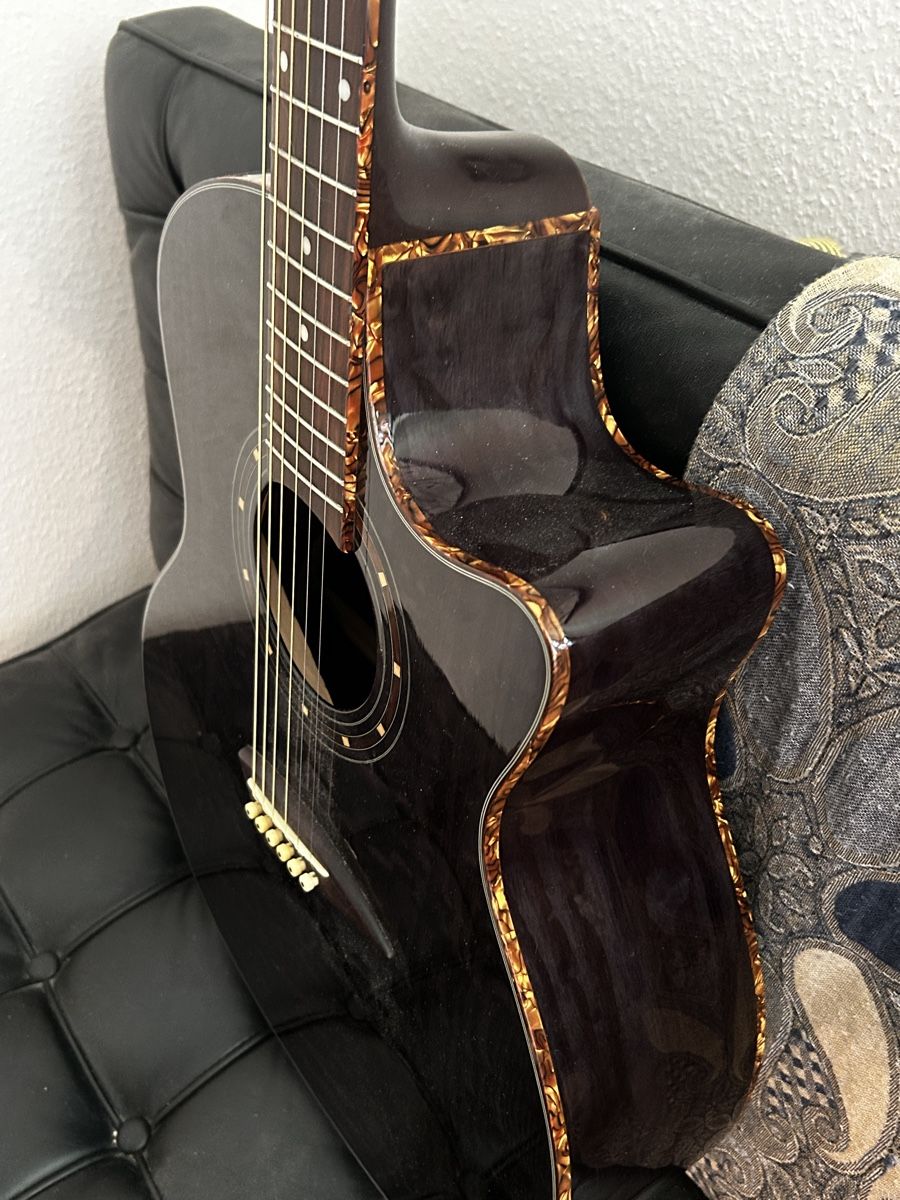 Musikinstrumente: Dean electro acoustic EQA TBK mit hard case – Neu (gemäss Beschreibung) aus Ettingen von faros10