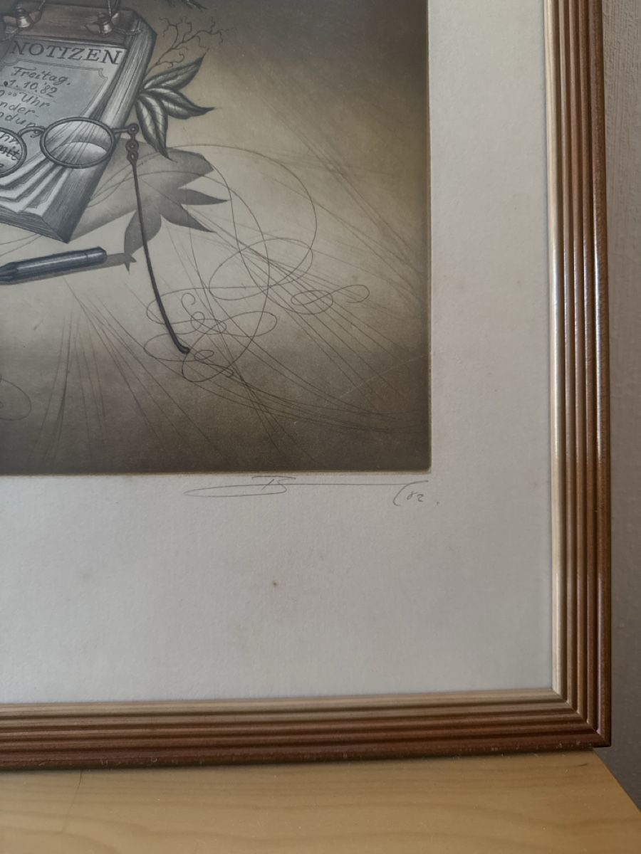 Arts picturaux & lithographies: Rüdiger Brassel Lithographie – D'occasion à Geneva par can_wpx2 1