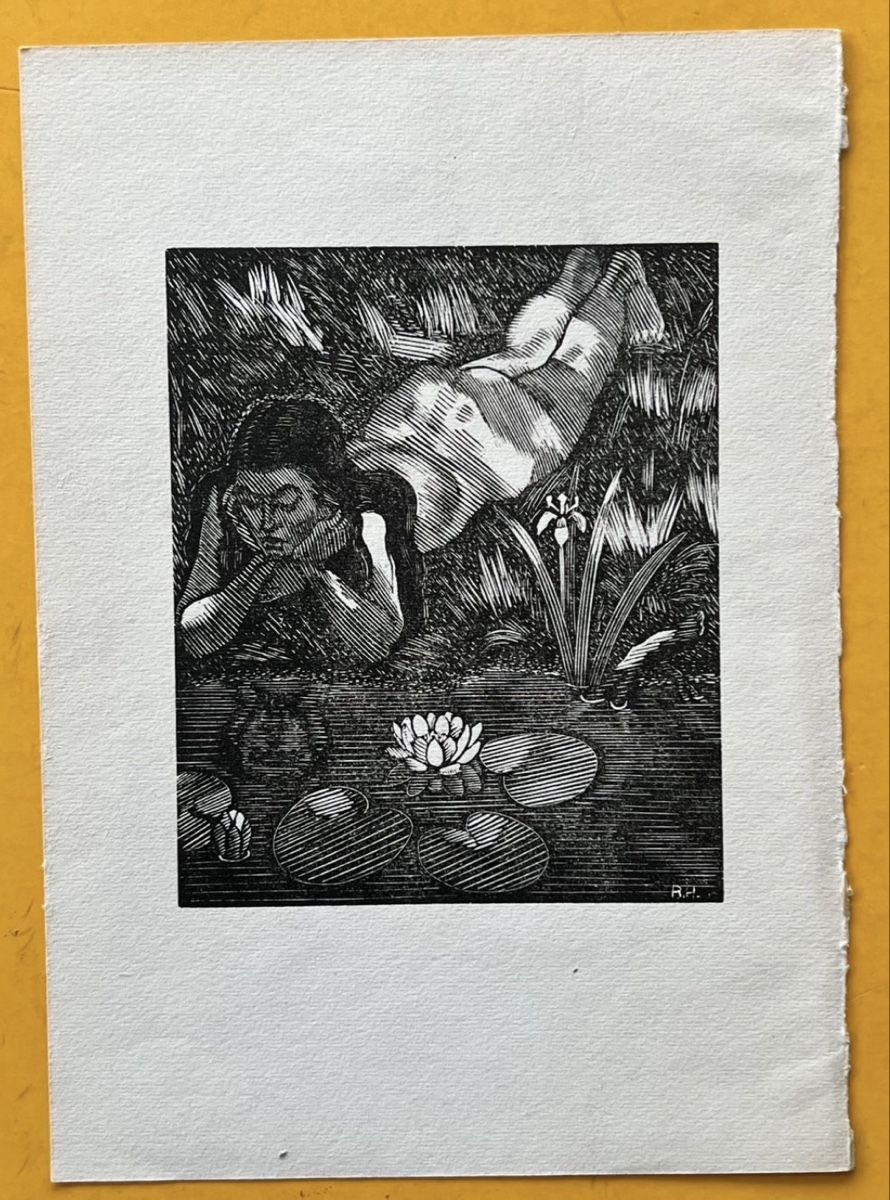 Grafica & Litografie: Robert Hainard, Holzschnitt – Usato da Rain venduto da Pic-Ass 1