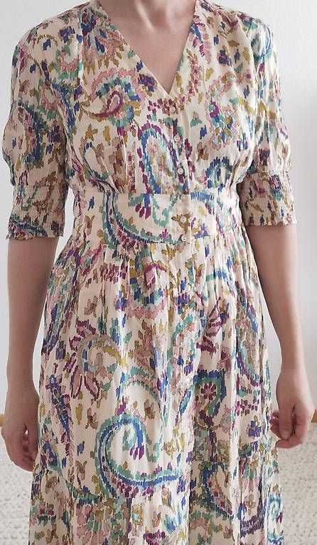 Kleider: MAISON 123 Robe midi imprimée , TAILLE 36 Suisse – Gebraucht aus Montreux von kli_wq2k 1