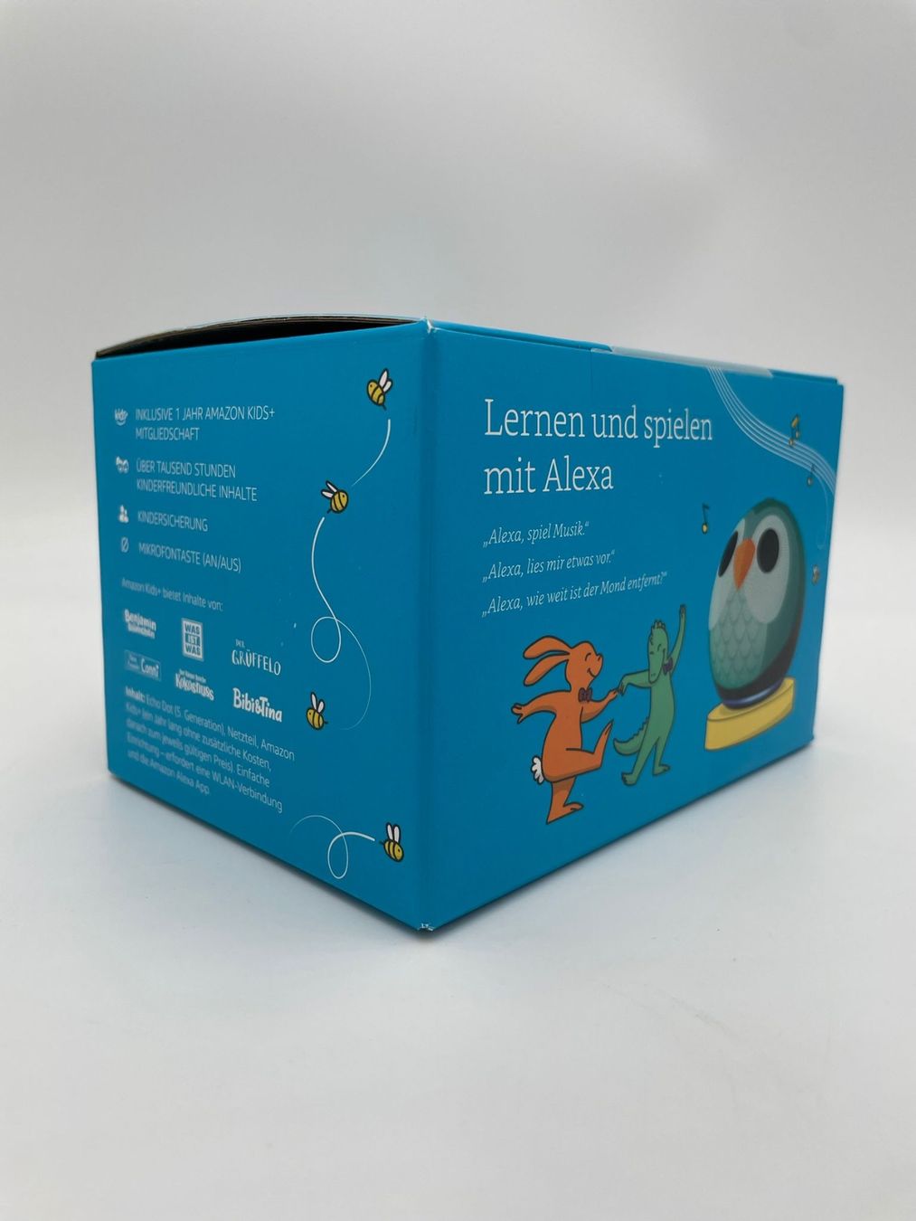 Amazon Casse acustiche: Amazon Echo Dot Kids Edition 5. Gen Smart Lautsprecher Eule – Nuovo e nell'imballaggio originale da Schaffhausen venduto da Sneakerhitz 3