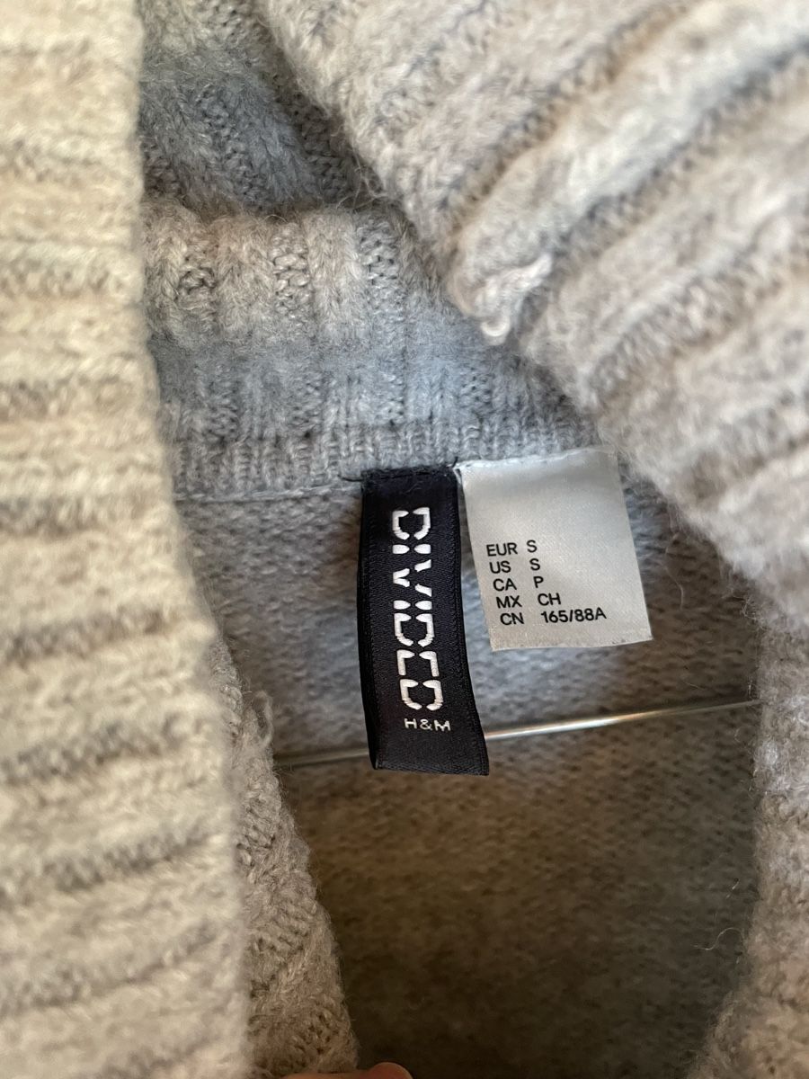 H&M Maglioni & Felpe: H&M Divided Strickpullover Rollkragen Grau Gr. S – Nuovo (secondo la descrizione) da Malix venduto da fred_59 2