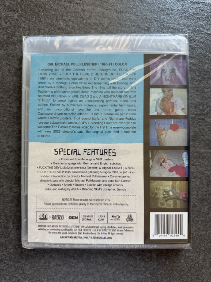 Tutti i DVDs: "Fuck the Devil" Blu-ray Limited Edition AGFA – Nuovo (secondo la descrizione) da Zürich venduto da cENS0R 3