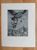 Exlibris Konstantin Kalinovich - Original Radierung signiert