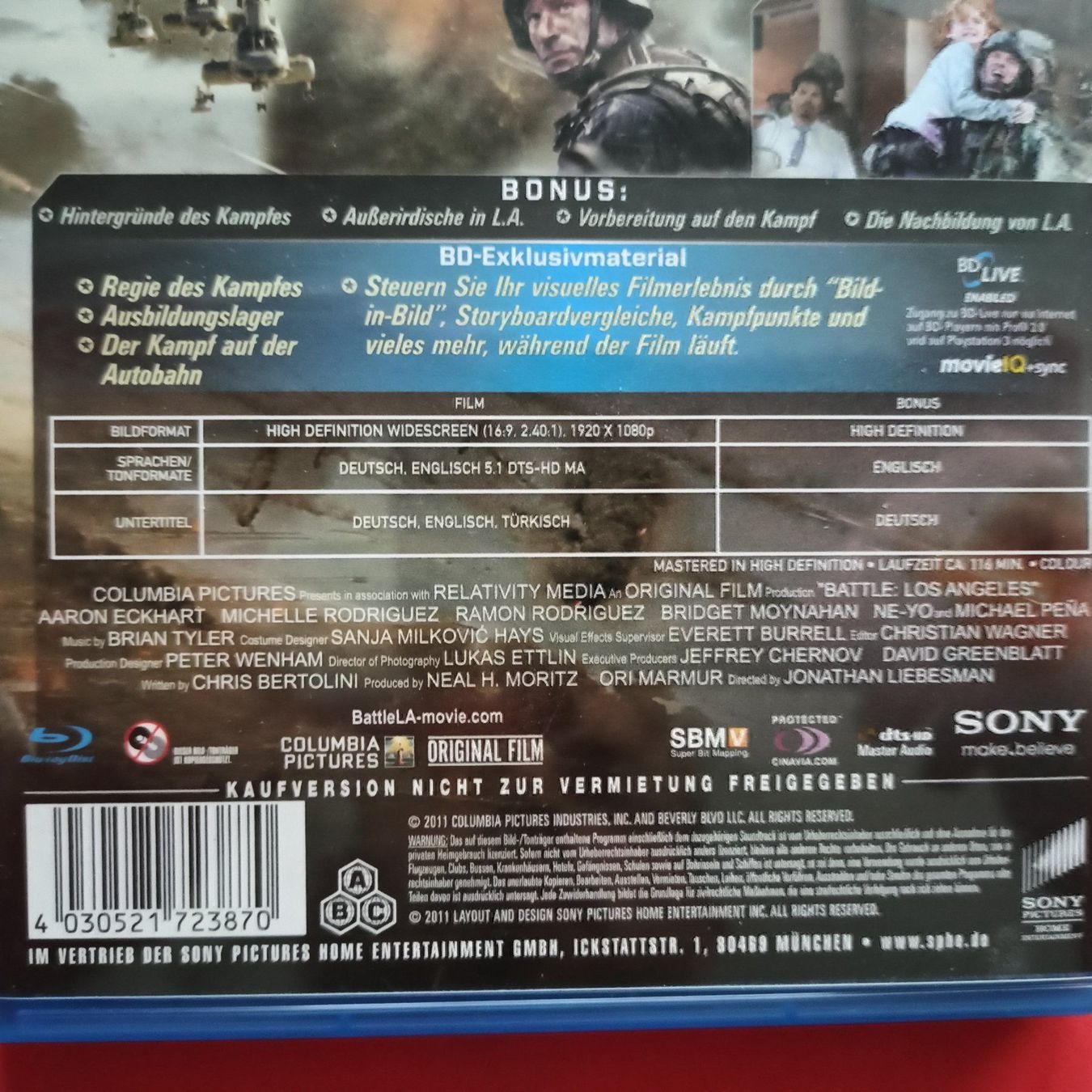 Alle DVDs: World Invasion: Battle Los Angeles – Gebraucht aus Dübendorf von kb86_MOVIE 2