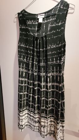 Schickes Sommerkleid von Chico's, Grösse 0 (ca. 38), Schwarz