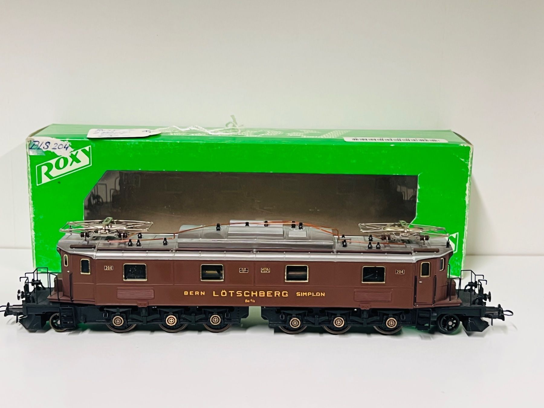 Roxy Modellini di ferrovie: Roxy Be 6/8 BLS 2.Motorig ! H0 DC Analog – Usato da Neuenhof venduto da ludovicco