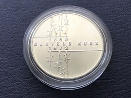 20 Franken Silbermünze G.Kurz 1992 Unz.stgl