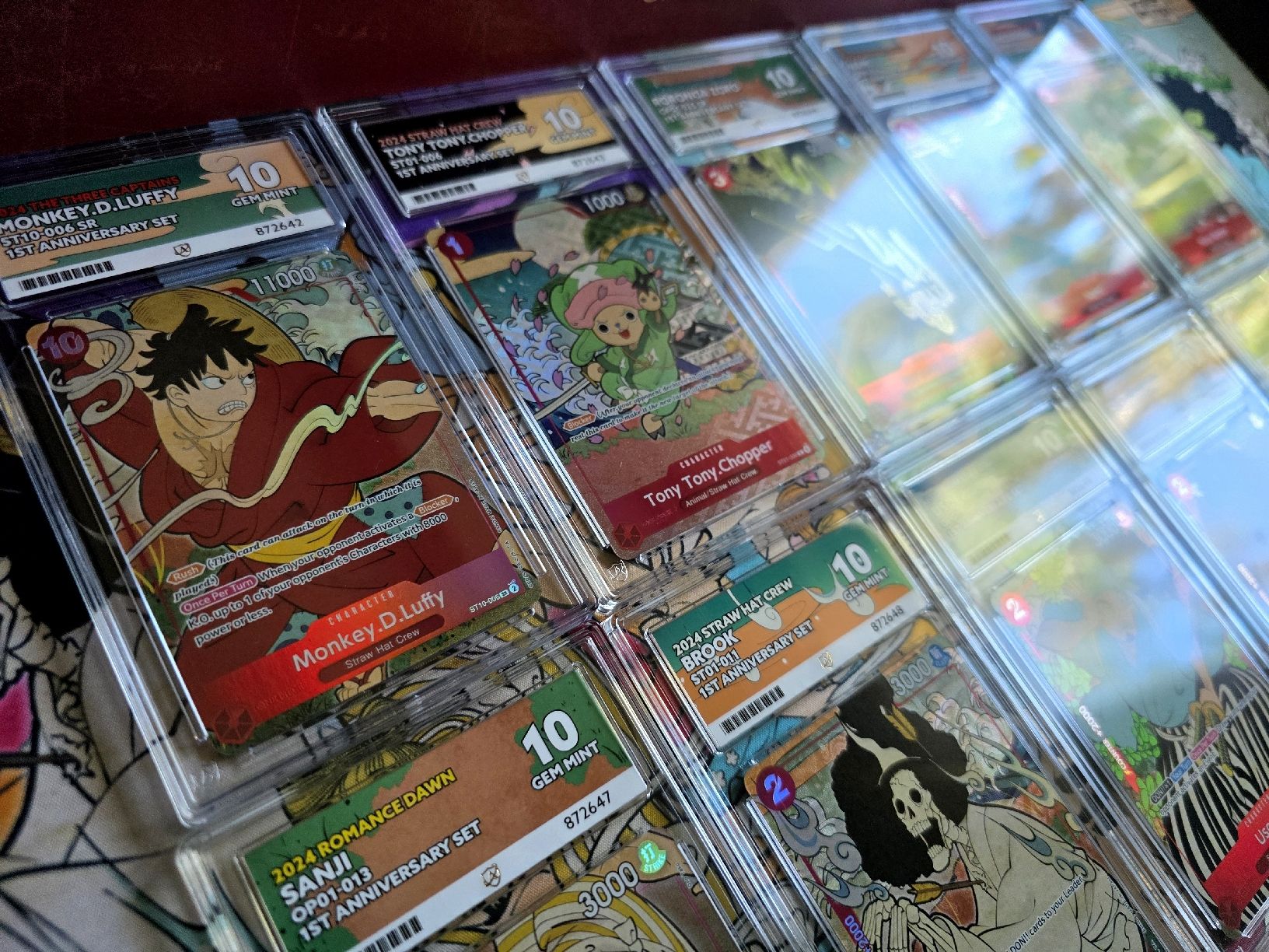 Bandai Carte collezionabili: One Piece - 1st Anniversary Set ACE 10 Sequential Full Set – Nuovo (secondo la descrizione) da Bern venduto da HotOden 2