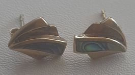 Boucles d'oreilles en argent 925,Vermeil 