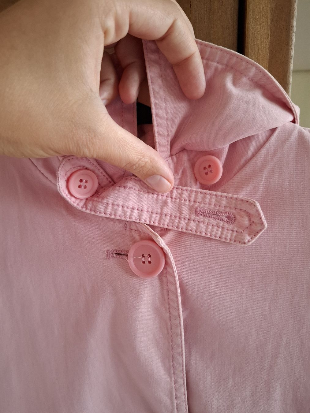 Cappotti: Trench rose Vintage – Usato da La Tour-de-Peilz venduto da Marin_nette 2