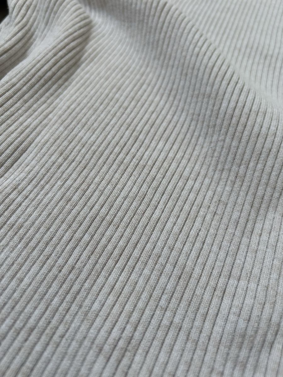 H&M Pullover & Sweatshirts: Pull col montant H&M beige côtelé – Gebraucht aus Genève von and_k79x 3