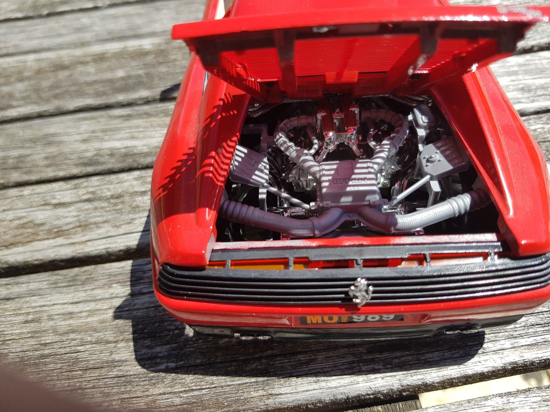 Ferrari Modellini d'auto: Ferrari 348 1989 Modellauto rot – Usato da Jona venduto da dampfnuggi 4