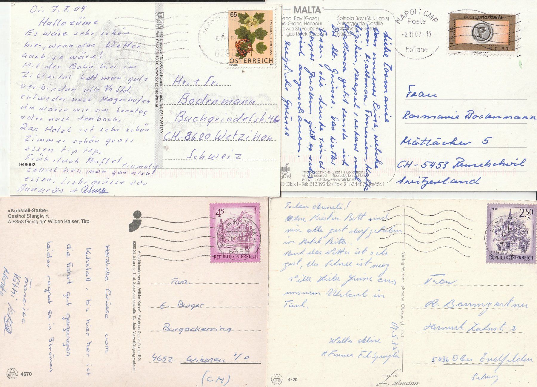Cartoline postali: 20 Diverse Karten Weltweit – Usato da Lumbrein venduto da made02 3