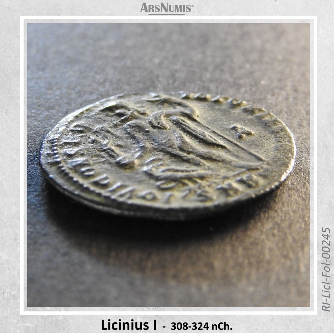 Tutti le monete: Römische Münze - Licinius I. – Usato da Oberwil b. Zug venduto da ArsNumis 3