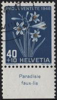 30 Rp. Paradies-Lilie mit TAB (Paradisie faux-lis)