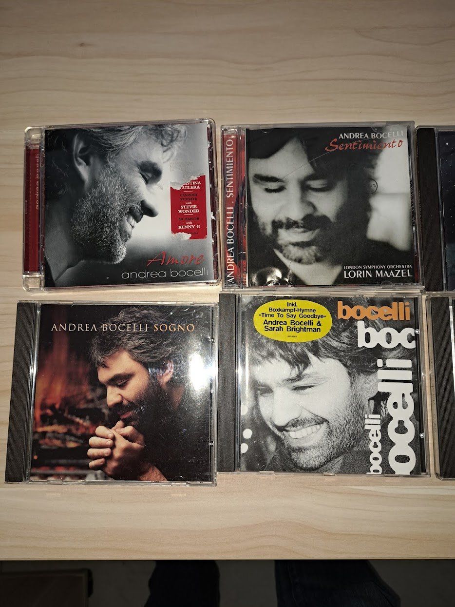 CD: Andrea Bocelli – Usato da Sargans venduto da Bomp