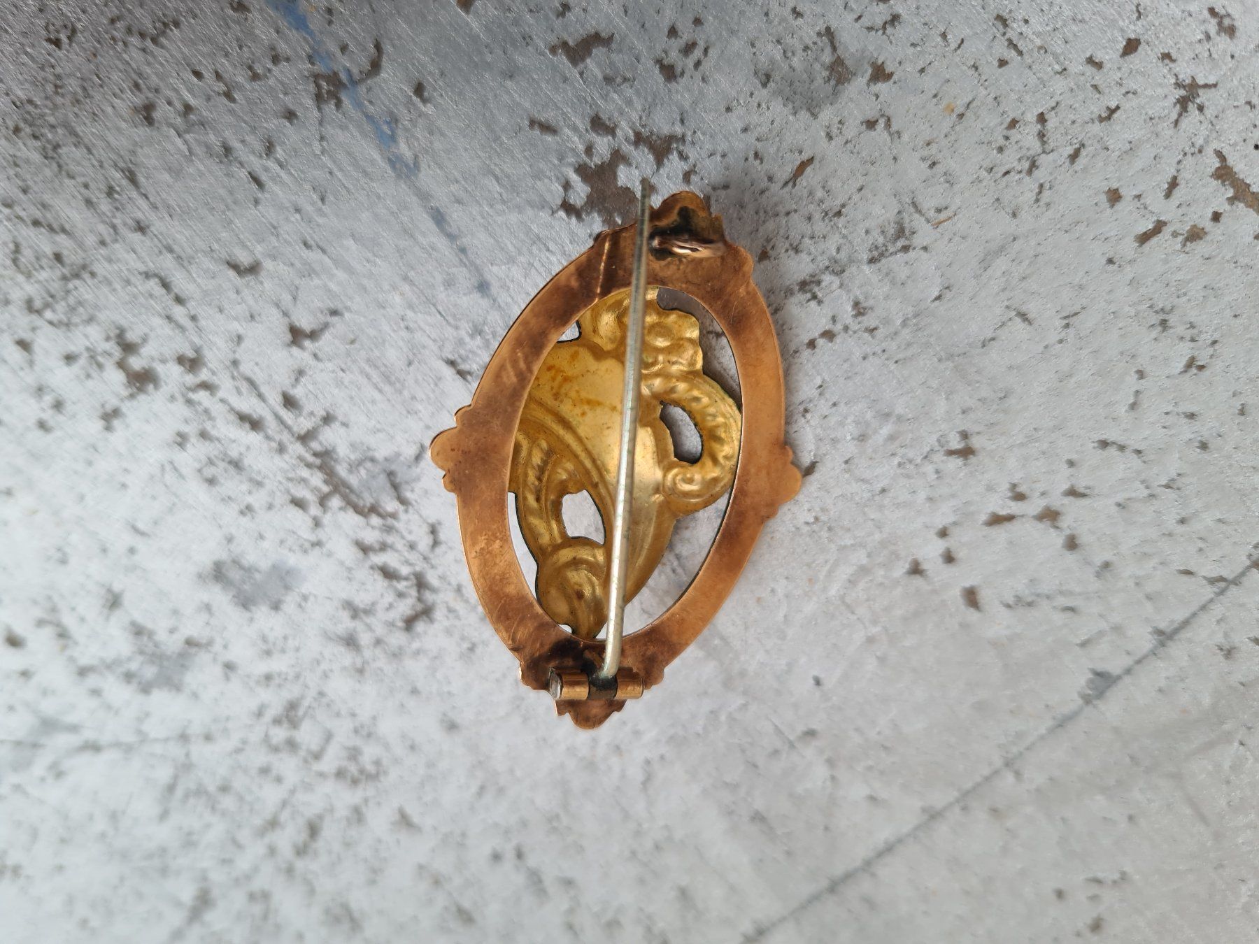 Broschen & Nadeln: Modeschmuck vintage double, Brosche Nr. 5 – Gebraucht aus Romanshorn von Rachacha 2