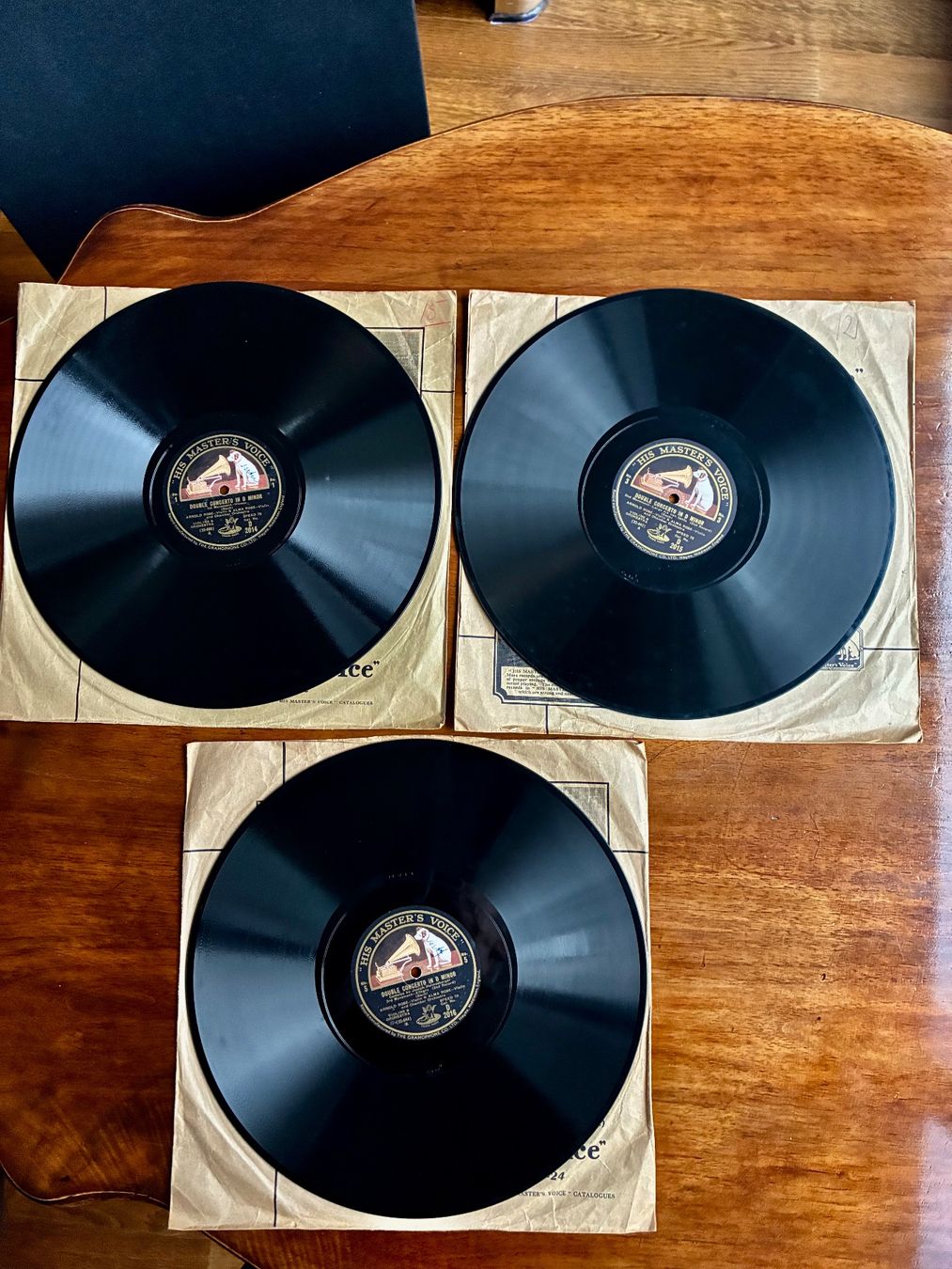 Schallplatten: 3 Schellackplatten ARNOLD & ALMA ROSE Violine, historisch – Gebraucht aus St.Gallen von Leerer
