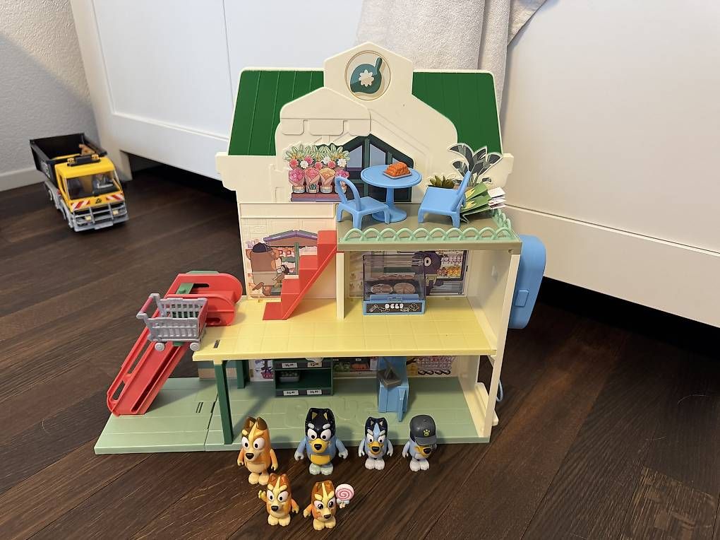 Giocattoli: Bluey Supermarkt Spielset – Usato da Gränichen venduto da Nadjabitterli07