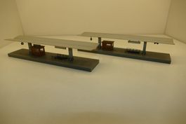 Kleinbahn H0: 2xFertig Modell Bahnsteig