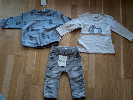 Kleider-Set von Babyface und Saneta Gr.62 Neu