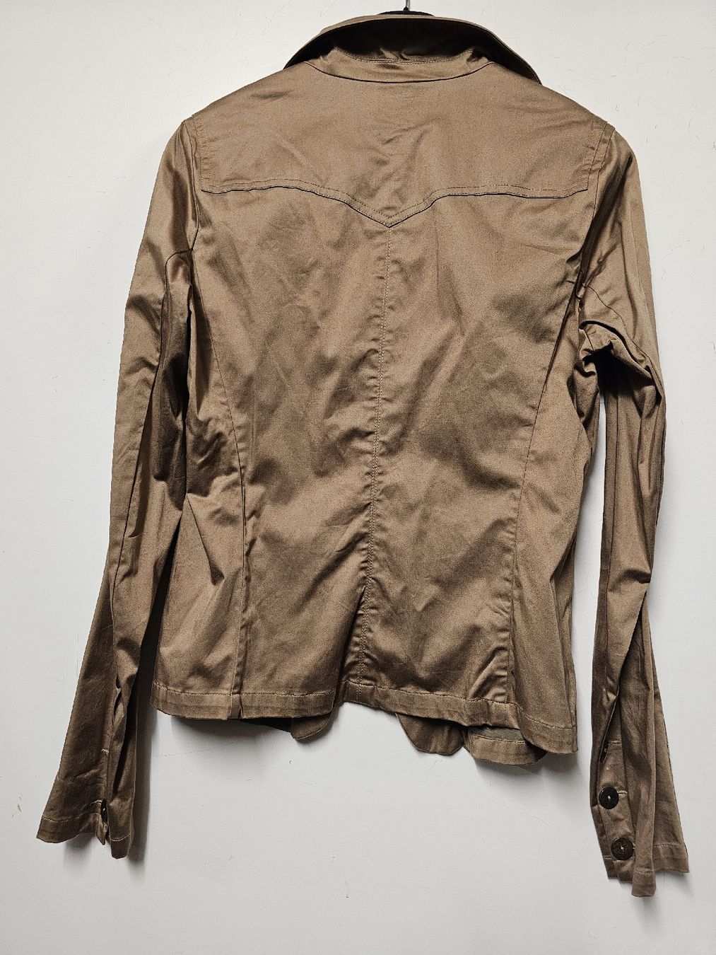 IKKS Jacken: Veste IKKS/Beige doré/Coton/Élastane/Jolis détails/Taille:M – Neu (gemäss Beschreibung) aus Basel von Paloma6261 5