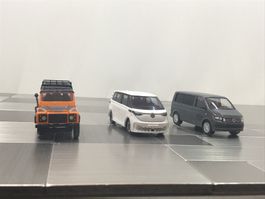 HERPA/RIETZE/BUSCH 1:87 H0 LAND ROVER,VW, -T6