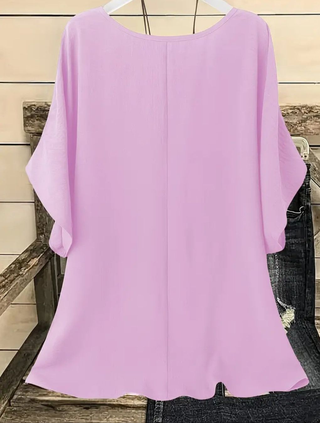 Camicette: Bluse Tunika Rosa Kurz Arm – Usato da Niederbipp venduto da Trude04 1