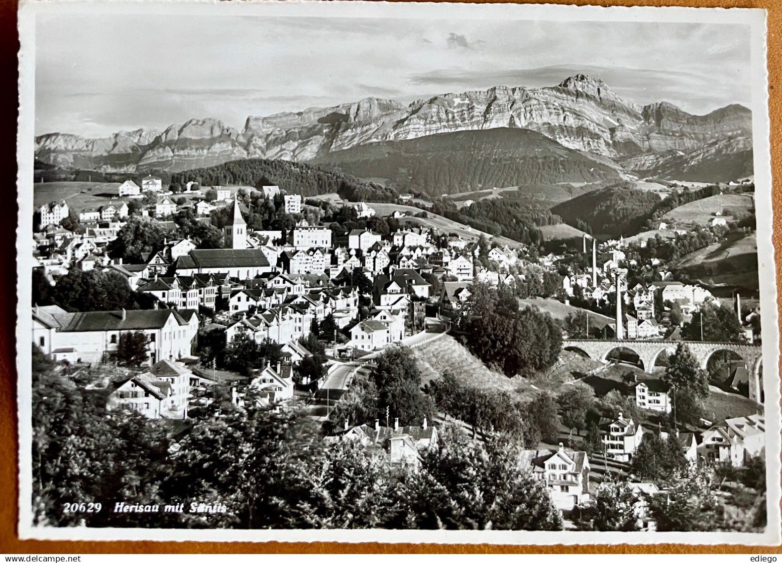 Ansichtskarten: HERISAU - 1957 – Gebraucht aus Lutry von Ediego