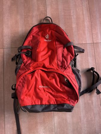 Deuter AC SPHERIC 25 Backpack Red Great for Hiking!