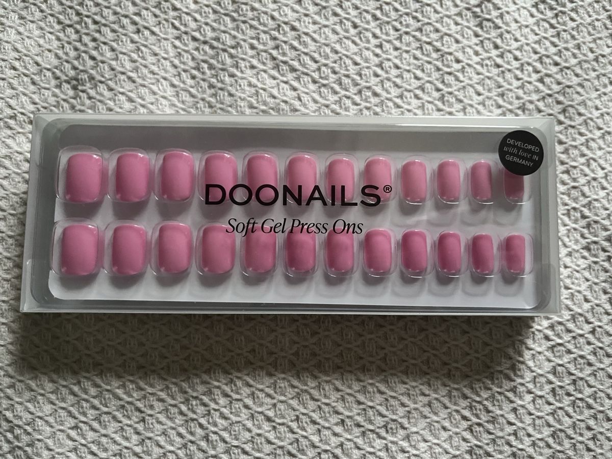 Künstliche Fingernägel: DOONAILS Soft Gel Press Ons rosa neu – Neu (gemäss Beschreibung) aus Hochdorf von Forestgreen