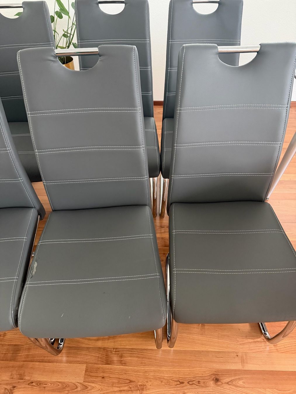 Chaises: 8er Set Esszimmerstühle – D'occasion à Obernau par agaton 5