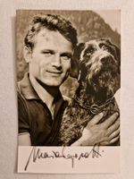 Terence Hill (M. Girotti), Original Autogramm auf Postkarte