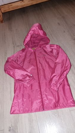 Regatta Regenjacke Mädchen Gr. 128 pink wasserdicht 