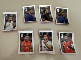 7x Cola Stickers WM 2026 - Yamal, Kane, Saliba, ecc...