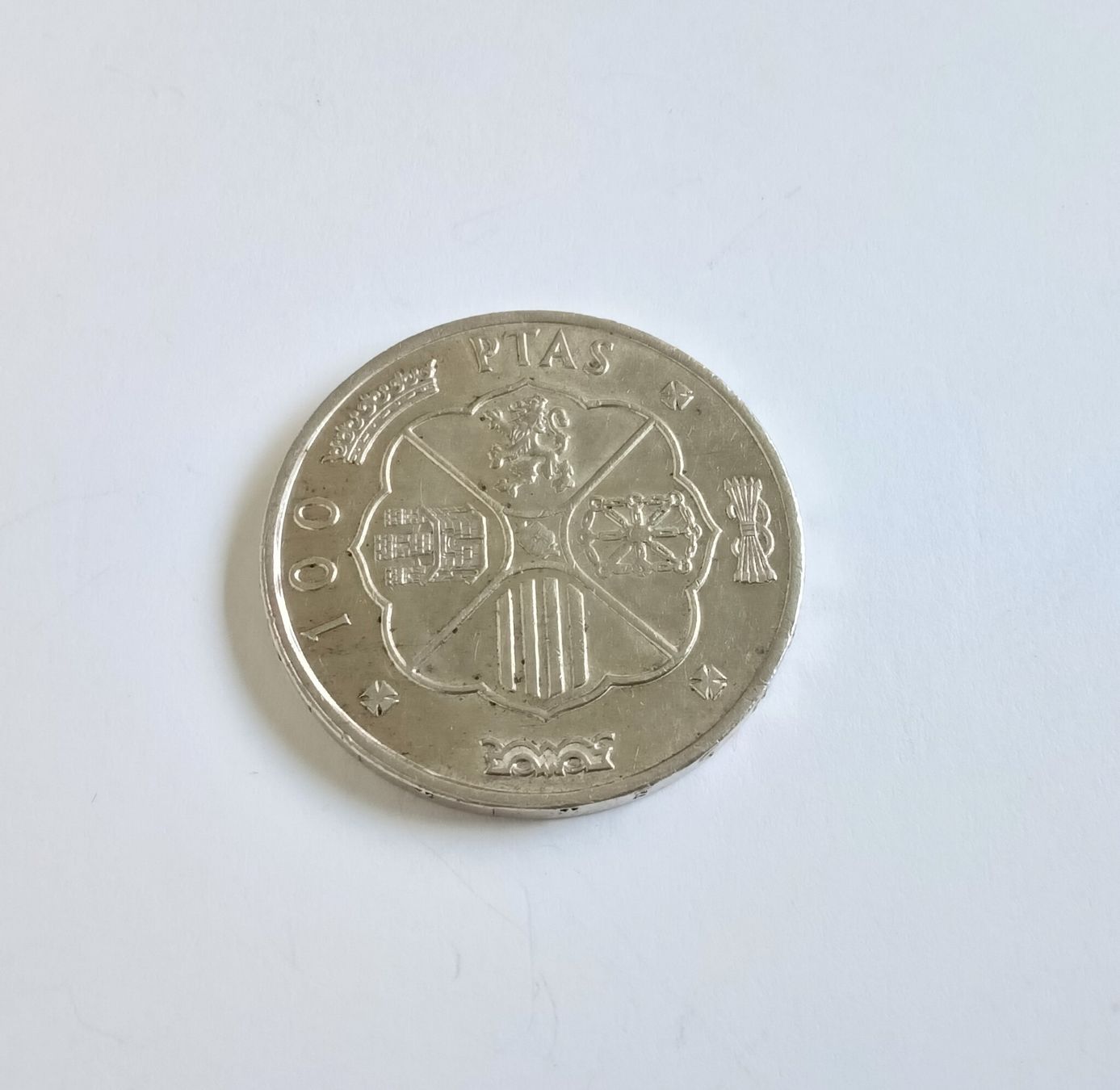 Tutti le monete: 100 Pesetas Franco 1966 / 66 – Usato da Feldbach venduto da carlotta111 3