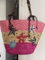 Joli sac en paille pour l’été 28 X 23X12X 40 Neuf