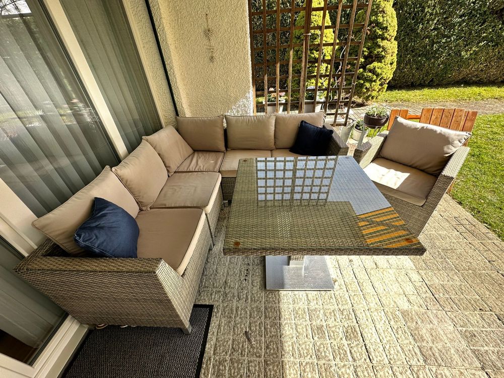 Rattan Lounge hochwertig Kaufen auf Ricardo