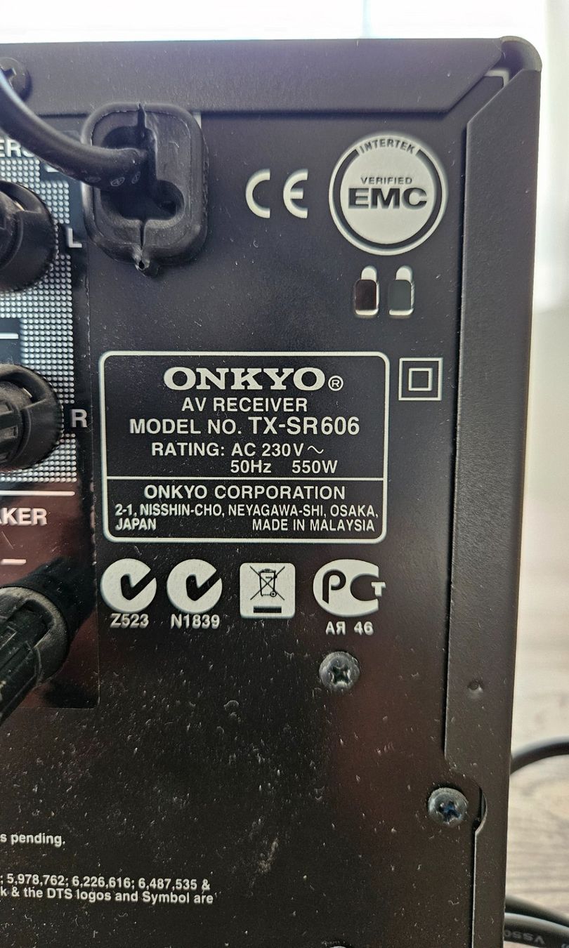 Onkyo Receiver: ONKYO AV Receiver - TX-SR606 ab Fr. 29.- – Gebraucht aus Kleindöttingen von Ballu33 4