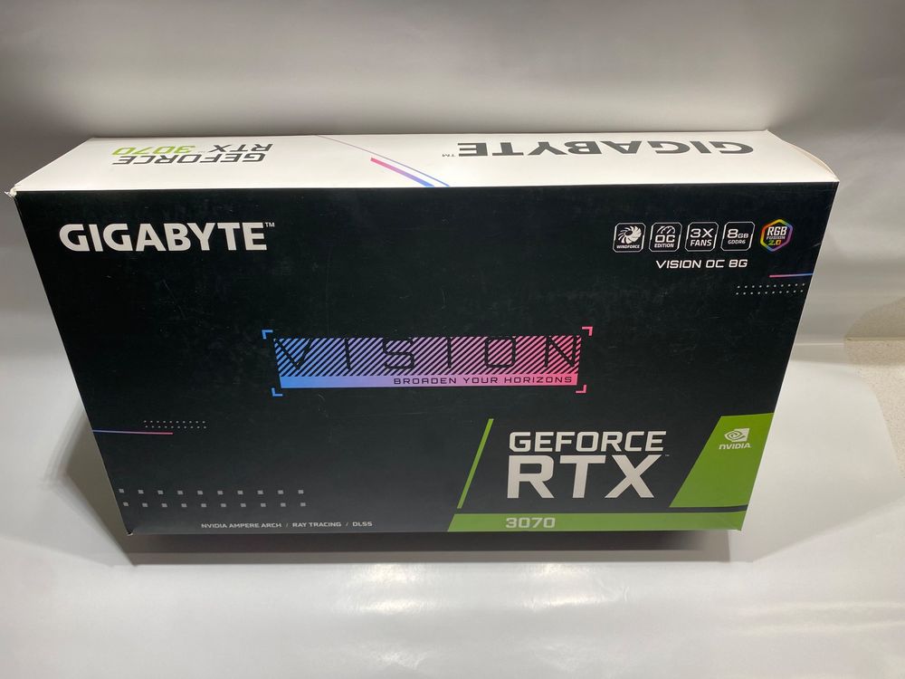 gigabyte geforce rtx 3070 vision oc 8g (Gebraucht) in Dietlikon für CHF ...